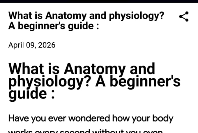 write educational medical content